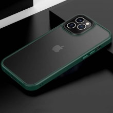 TPU+PC чехол Metal Buttons для Apple iPhone 12 Pro Max (6.7")