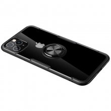 TPU+PC чехол Deen CrystalRing for Magnet (opp) для Apple iPhone 12 Pro / 12 (6.1") Черный - купить на Floy.com.ua