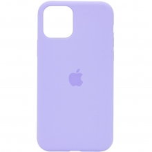 Чехол Silicone Case Full Protective (AA) для Apple iPhone 12 Pro / 12 (6.1") Сиреневый - купить на Floy.com.ua