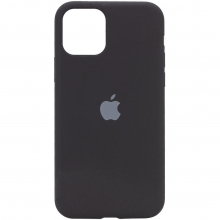 Чехол Silicone Case Full Protective (AA) для Apple iPhone 12 Pro / 12 (6.1") Черный - купить на Floy.com.ua