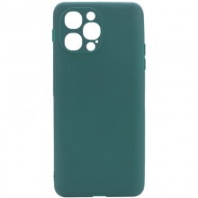 Силиконовый чехол Candy Full Camera для Apple iPhone 12 Pro (6.1") Зеленый - купить на Floy.com.ua