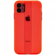 Чехол TPU Glossy Line Full Camera для Apple iPhone 12 (6.1") Красный - купить на Floy.com.ua