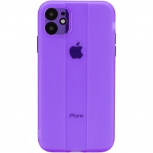 Чехол TPU Glossy Line Full Camera для Apple iPhone 12 (6.1")