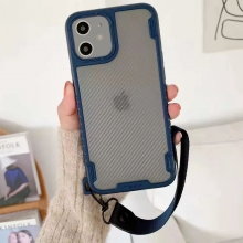 Чехол TPU+PC TRAVEL Carbon для Apple iPhone 12 (6.1") - купить на Floy.com.ua