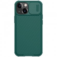 Карбоновая накладка Nillkin Camshield (шторка на камеру) для Apple iPhone 13 mini (5.4") Зеленый - купить на Floy.com.ua