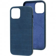 Кожаный чехол Croco Leather для Apple iPhone 13 mini (5.4") - купить на Floy.com.ua