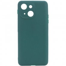Силиконовый чехол Candy для Apple iPhone 13 mini (5.4") Зеленый - купить на Floy.com.ua