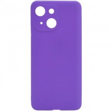 Силиконовый чехол Candy для Apple iPhone 13 mini (5.4") Сиреневый - купить на Floy.com.ua