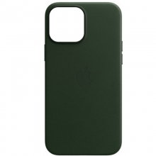 Кожаный чехол Leather Case (AAA) для Apple iPhone 13 mini (5.4")