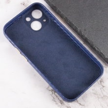 Уценка Кожаный чехол Leather Case Carbon series для Apple iPhone 13 mini (5.4") - купить на Floy.com.ua