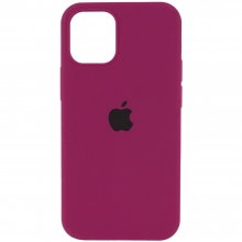 Чехол Silicone Case Full Protective (AA) для Apple iPhone 13 Pro Max (6.7") Бордовый - купить на Floy.com.ua