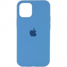 Чехол Silicone Case Full Protective (AA) для Apple iPhone 13 (6.1") Голубой - купить на Floy.com.ua