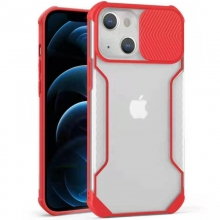 Чехол Camshield matte Ease TPU со шторкой для Apple iPhone 13 (6.1") Красный - купить на Floy.com.ua