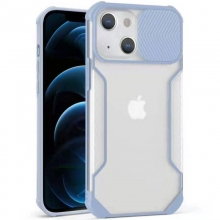 Чехол Camshield matte Ease TPU со шторкой для Apple iPhone 13 (6.1") Сиреневый - купить на Floy.com.ua