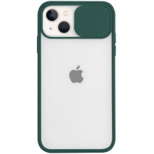Чехол Camshield mate TPU со шторкой для камеры для Apple iPhone 13 (6.1") Зеленый - купить на Floy.com.ua