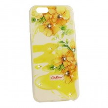 Чехол-бампер c картинкой Cath Kidston для iPhone 6/6s (со стразами) Желтые цветы - купить на Floy.com.ua