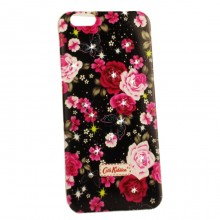Чехол-бампер c картинкой Cath Kidston для iPhone 6/6s (со стразами) Розы на черном - купить на Floy.com.ua