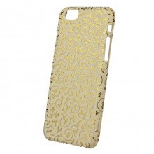 Накладка с золотым узором для Apple iPhone 6\6s Белый - купить на Floy.com.ua