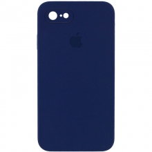 Чехол Silicone Case Square Full Camera Protective (AA) для Apple iPhone 6/6s (4.7") Синий - купить на Floy.com.ua