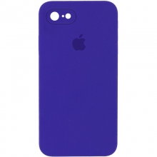 Чехол Silicone Case Square Full Camera Protective (AA) для Apple iPhone 6/6s (4.7") Фиолетовый - купить на Floy.com.ua