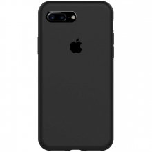 Чехол Silicone Case Full Protective (AA) для Apple iPhone 7 plus / 8 plus (5.5") Черный - купить на Floy.com.ua