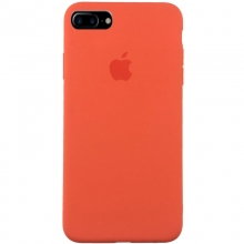 Чехол Silicone Case Full Protective (AA) для Apple iPhone 7 plus / 8 plus (5.5") Оранжевый - купить на Floy.com.ua