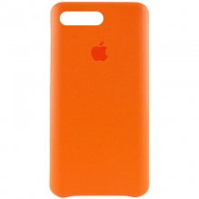 Кожаный чехол AHIMSA PU Leather Case Logo (A) для Apple iPhone 7 plus / 8 plus (5.5") Оранжевый - купить на Floy.com.ua