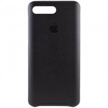 Кожаный чехол AHIMSA PU Leather Case Logo (A) для Apple iPhone 7 plus / 8 plus (5.5") Черный - купить на Floy.com.ua
