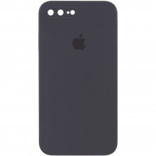 Чехол Silicone Case Square Full Camera Protective (AA) для Apple iPhone 7 plus / 8 plus (5.5") Серый - купить на Floy.com.ua
