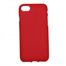 Чехол для iPhone 7/8 (полупрозрачный) Красный - купить на Floy.com.ua