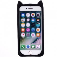 Силиконовая накладка 3D Cat для Apple iPhone 7 / 8 (4.7")