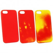 Термочувствительный чехол-бампер Unipha для iPhone 7/8 Красный - купить на Floy.com.ua