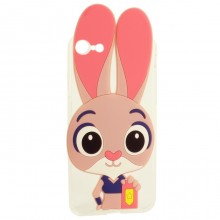 Объёмный чехол для Apple iPhone 7/8 в форме кролика - купить на Floy.com.ua
