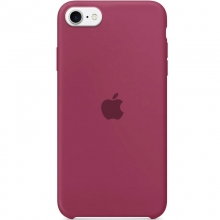 Чехол Silicone Case (AA) для Apple iPhone SE (2020) Малиновый - купить на Floy.com.ua