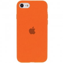 Чехол Silicone Case Full Protective (AA) для Apple iPhone SE (2020) Оранжевый - купить на Floy.com.ua