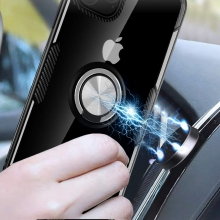 TPU+PC чехол Deen CrystalRing for Magnet (opp) для Apple iPhone 11 Pro Max (6.5")