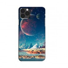 Чехол с печатью ( Космос ) AlphaPrint для iPhone 11 Pro Max Планеты над горами - купить на Floy.com.ua