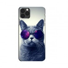Чехол с принтом «Животные» AlphaPrint для iPhone 11 Pro Max Кот в очках - купить на Floy.com.ua