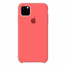 Чехол Silicone Case для iPhone 11 Pro Max, бампер с микрофиброй Перманентный розовый - купить на Floy.com.ua