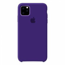Чехол Silicone Case для iPhone 11 Pro Max, бампер с микрофиброй Фиолетовый - купить на Floy.com.ua