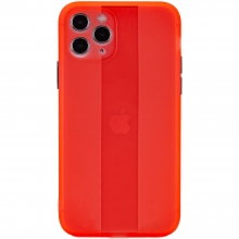 Чехол TPU Glossy Line Full Camera для Apple iPhone 11 Pro Max (6.5") Красный - купить на Floy.com.ua