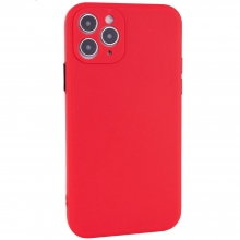 Чехол TPU Square Full Camera для Apple iPhone 11 Pro Max (6.5") Красный - купить на Floy.com.ua