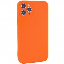 Чехол TPU Square Full Camera для Apple iPhone 11 Pro Max (6.5") Оранжевый - купить на Floy.com.ua