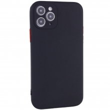 Чехол TPU Square Full Camera для Apple iPhone 11 Pro Max (6.5") Черный - купить на Floy.com.ua
