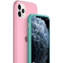 Силиконовый матовый полупрозрачный чехол для Apple iPhone 11 Pro Max (6.5") - купить на Floy.com.ua