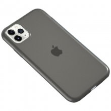 Силиконовый матовый полупрозрачный чехол для Apple iPhone 11 Pro Max (6.5")