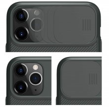 Карбоновая накладка Nillkin Camshield (шторка на камеру) для Apple iPhone 11 Pro (5.8")