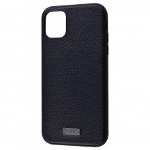 Чехол-кожаная накладка Kajsa Luxo Leather Case для Apple iPhone 11 Pro Черный - купить на Floy.com.ua