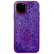 TPU+PC чехол Sparkle (glitter) для Apple iPhone 11 Pro (5.8") Фиолетовый - купить на Floy.com.ua