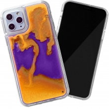 Неоновый чехол Neon Sand glow in the dark для Apple iPhone 11 Pro (5.8") Оранжевый - купить на Floy.com.ua